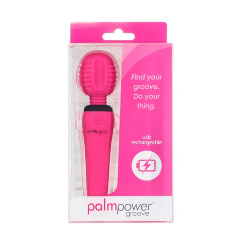 PalmPower Groove Mini Wand Fuchsia - Portable Massager Default Title Electric Massager