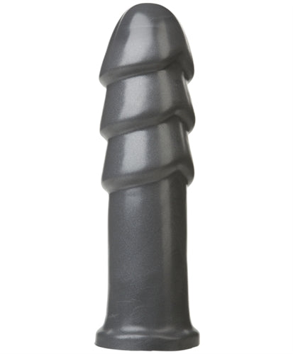 B-10 Warhead 10 Inch Anal Dildo Gun Metal Dongs Big