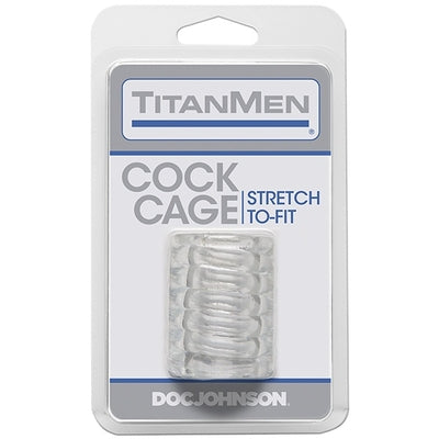 Cock Cage Clear 4 Inch for Enhanced Pleasure Clear Cages