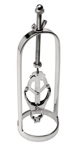 Stainless Steel Clover Clamp Nipple Stretcher for Intense Sensation and Gradual Stretching