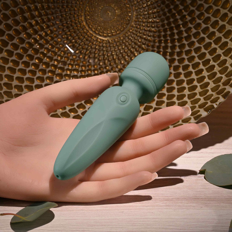 Evolved Rumble Wand Olive Green Mini Massager > Sex Toys > Mini Massagers