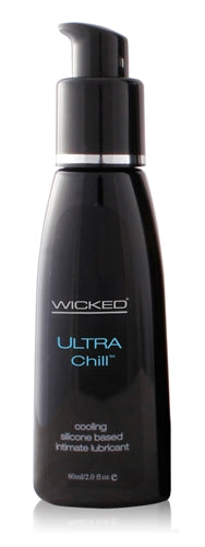 Wicked Ultra Chill Cooling Silicone Lubricant 60 ml 2 Ounce Bottle Default Title Silicone Lubricant