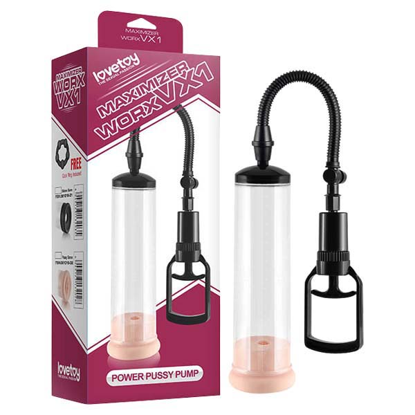 Maximizer Worx VX1 – Penis Pump with Vagina Sleeve and Cock Ring Default Title > Pumps > Penis Pumps