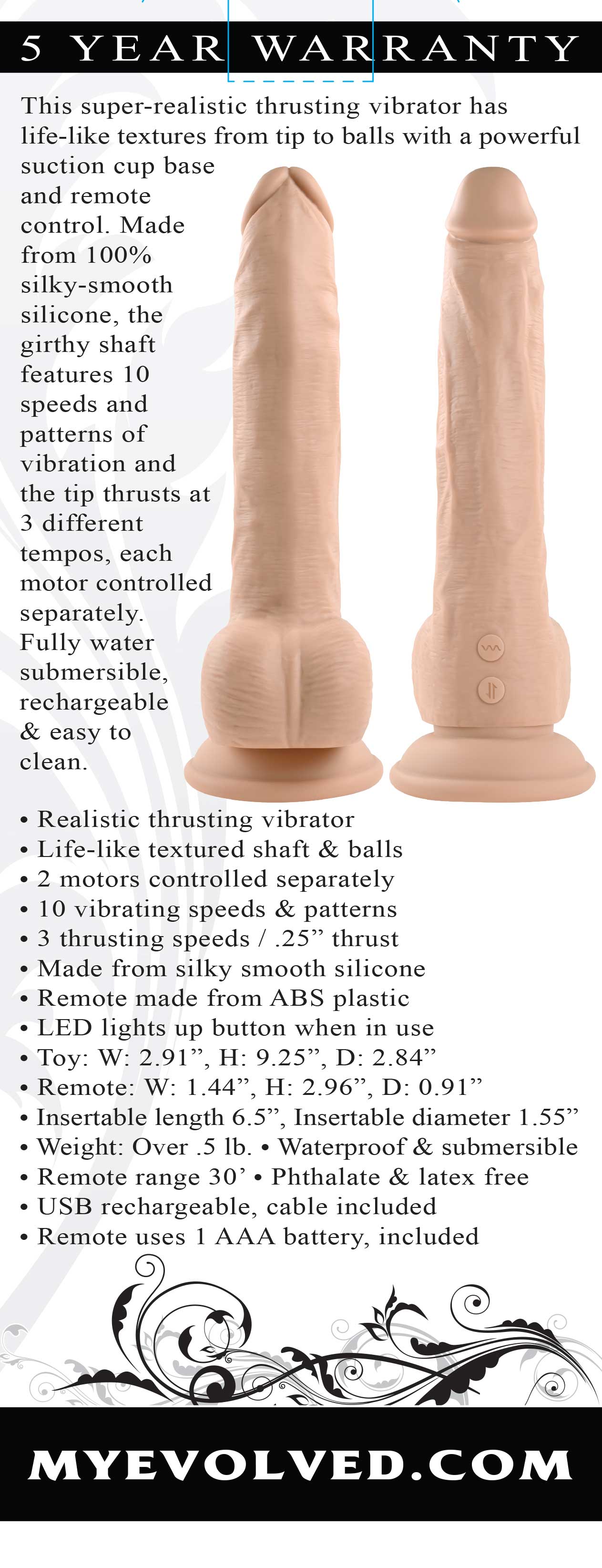Thrust in Me - Light Default Title Dongs Realistic
