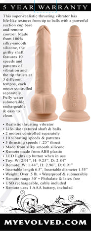 Thrust in Me - Light Default Title Dongs Realistic