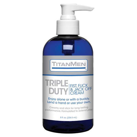 TitanMen Triple Duty Cream – Premium Lubricant Lotion Default Title Masturbation Cream