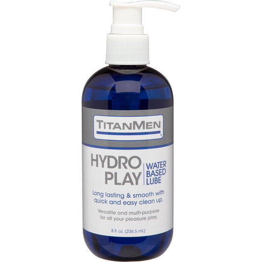 TitanMen Hydro Play - Water Based Lubricant - 240 ml Pump Bottle Default Title LOTIONS & LUBES