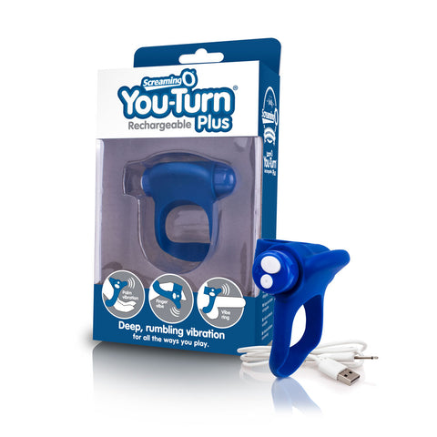 Charged You-Turn Plus – Rechargeable Vibrating Cock Ring > Cock Ring > Vibrating