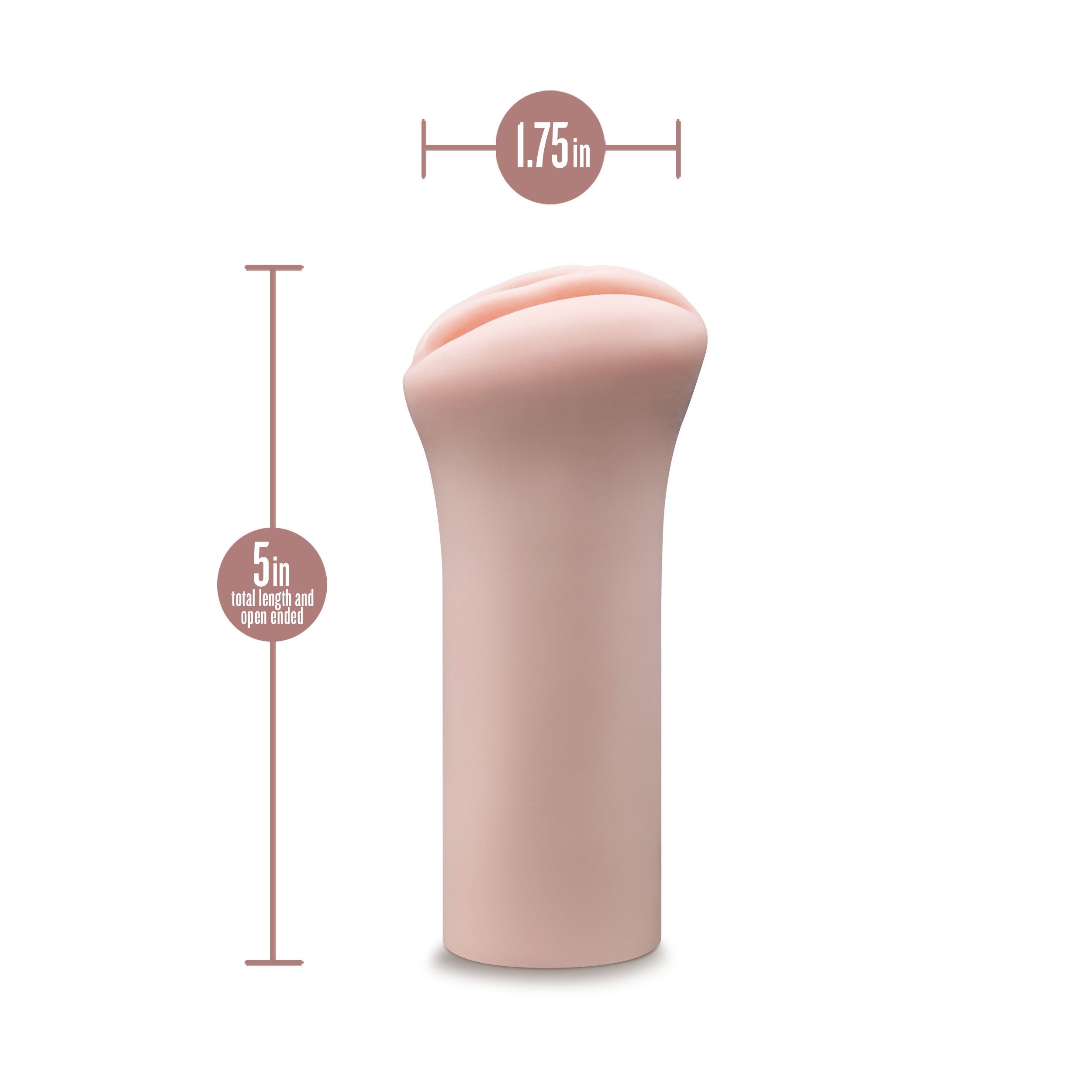 Ashlynn Beige Male Stroker Made with Ultra-Soft X5 Plus Material Strokers - Manual