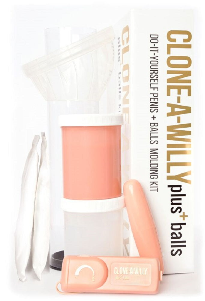 Clone-A-Willy Plus With Balls (Light Tone) > Dildos > Mould Your Own Kits