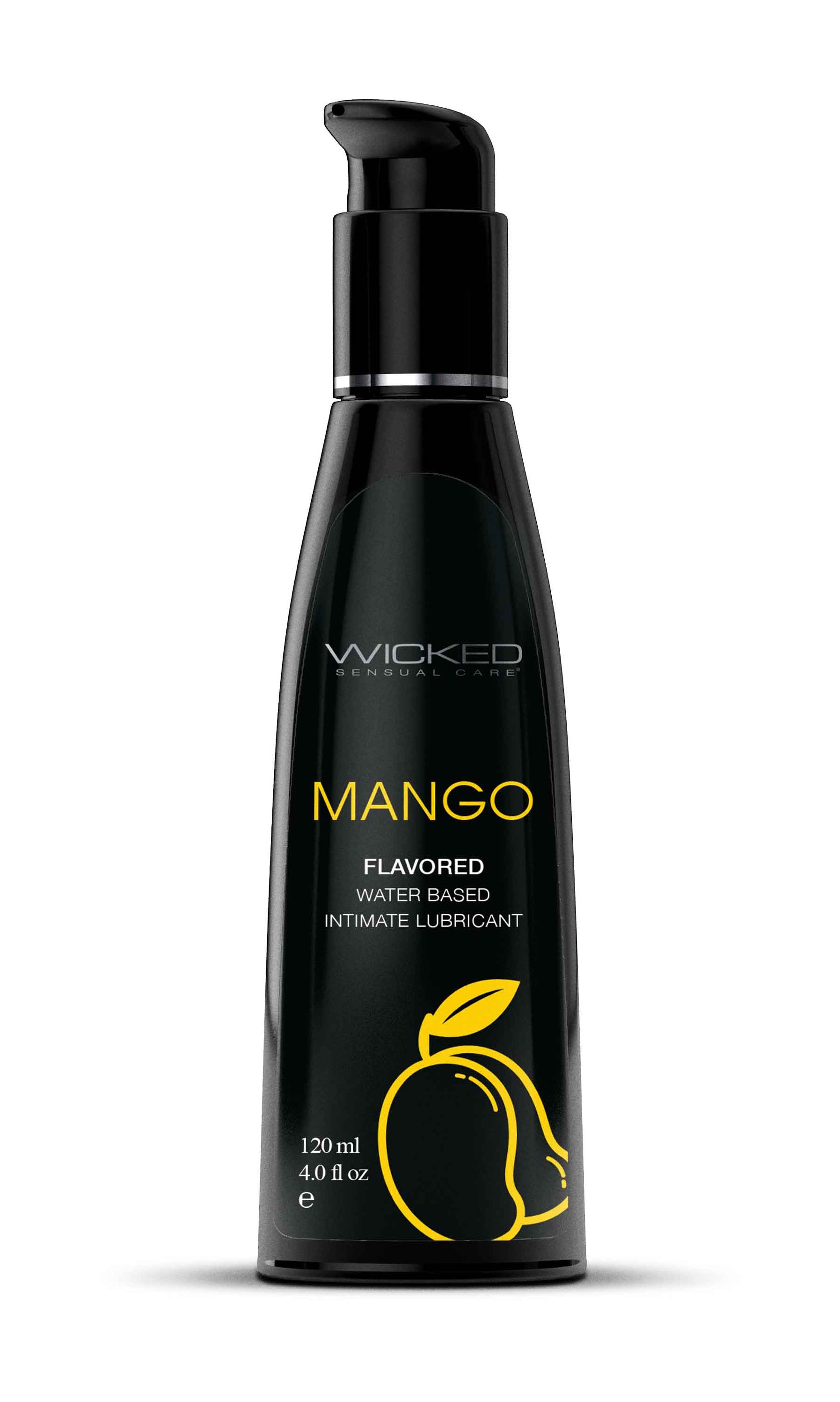 Wicked Aqua Mango Lubricant 120ml - Mango Flavored Water Based ... No Colour Selected > Lube > Flavoured