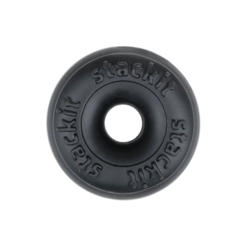 Stackit Bulge Enhancing Cock Ring Black Black COCK RINGS