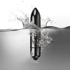 Ro-80mm 7 Speed Midnight Metal Vibrating Bullet > Vibrators > Mini Vibrators