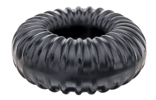 Ribbed Ring – Durable Comfortable Cock Ring Black > Cock Ring > Single