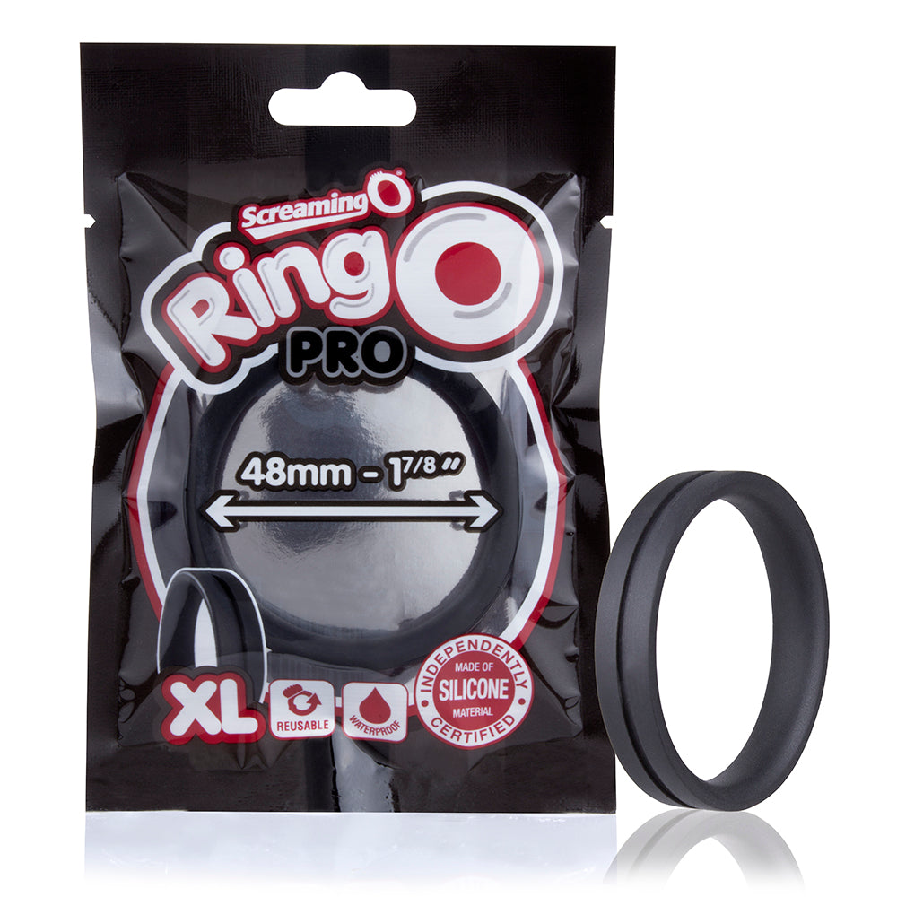 RingO Pro XL – Body-Safe Stretchy Penis Ring With Wider Band for Comfort > Cock Ring > Single