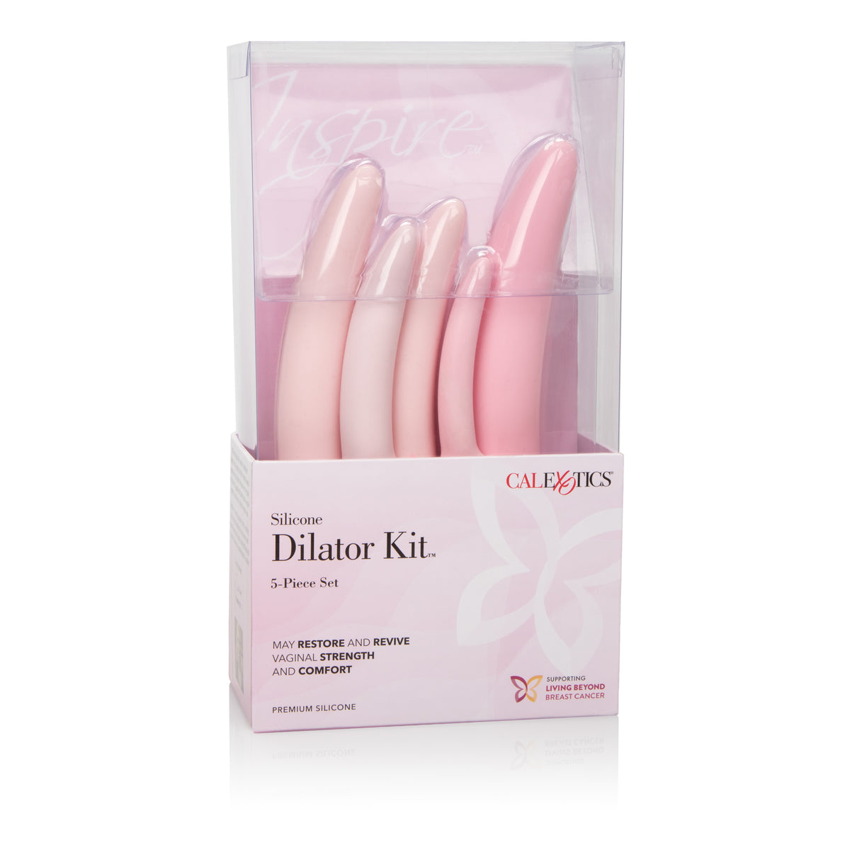 Inspire Silicone Dilator 5-Piece Set – Phthalate-Free Premium Silicone Dilators > Sex Toys > Dilators