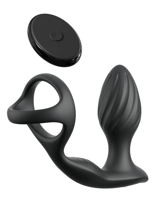 Anal Fantasy Elite Collection Ass-Gasm Gyro-Milk Pro (Black) – Prostate Massager > Anal Range > Prostate Plugs