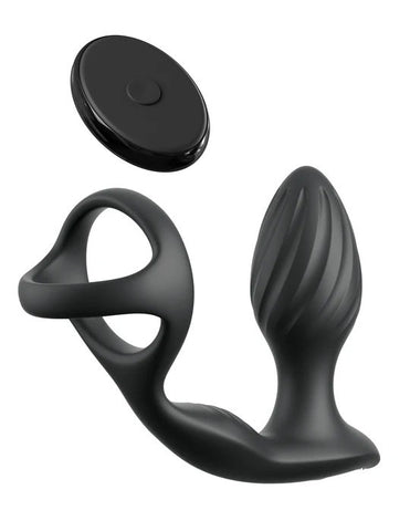 Anal Fantasy Elite Collection Ass-Gasm Gyro-Milk Pro (Black) – Prostate Massager > Anal Range > Prostate Plugs