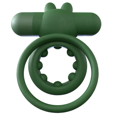 Ohare (Black | Blue | Green) – Rechargeable Silicone Rabbit Vibrating Cock Ring > Cock Ring > Vibrating