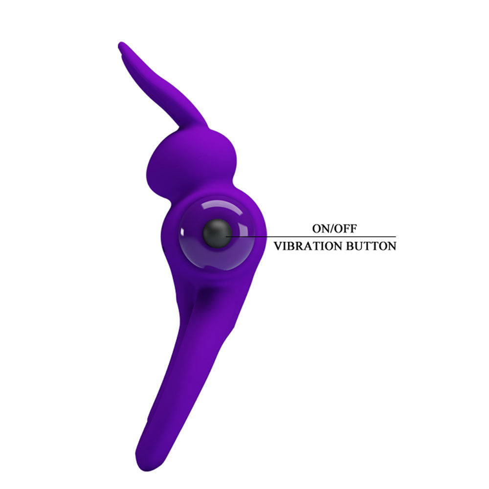 Vibrant Penis Ring III – Silicone Rabbit Cock Ring Vibrator > Vibrators > Ladies > Rabbit