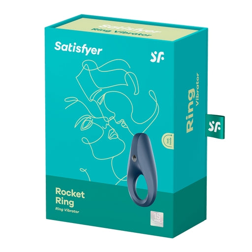 Satisfyer Ring 1 Rocket Silicone Cock Ring Flexible Sleeve Default Title > Sex Toys For Men > Love Ring Vibrators
