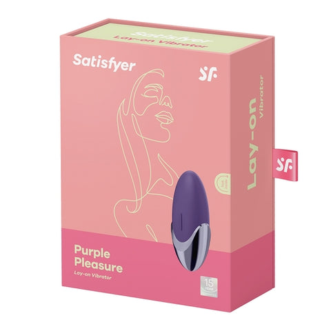 Satisfyer Layons Clitoral Vibrator Pleasure Purple Silky Default Title > Sex Toys For Ladies > Clitoral Vibrators and Stimulators