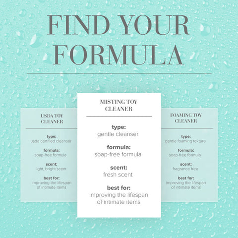 JO Misting Toy Cleaner – Gentle, Lightly Scented, Soap-Free Toy Cleaner Spray 120ml Toy Cleaners