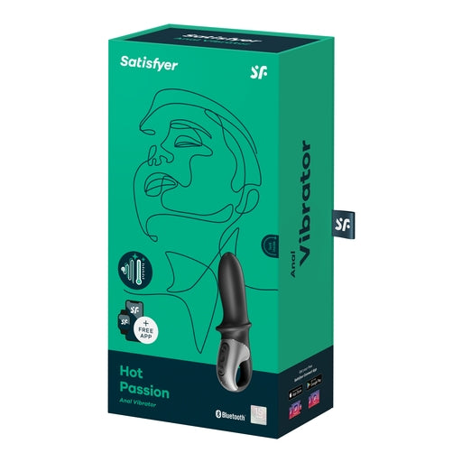 Satisfyer Hot Passion Connect App Warming Anal Vibrator Default Title Butt Plugs - Vibrating