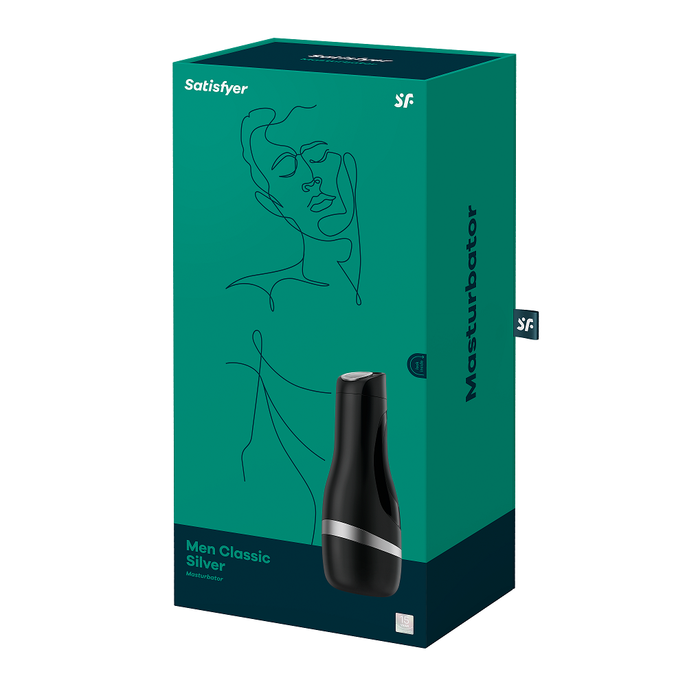 Satisfyer Men Classic Silver Default Title Strokers - Auto
