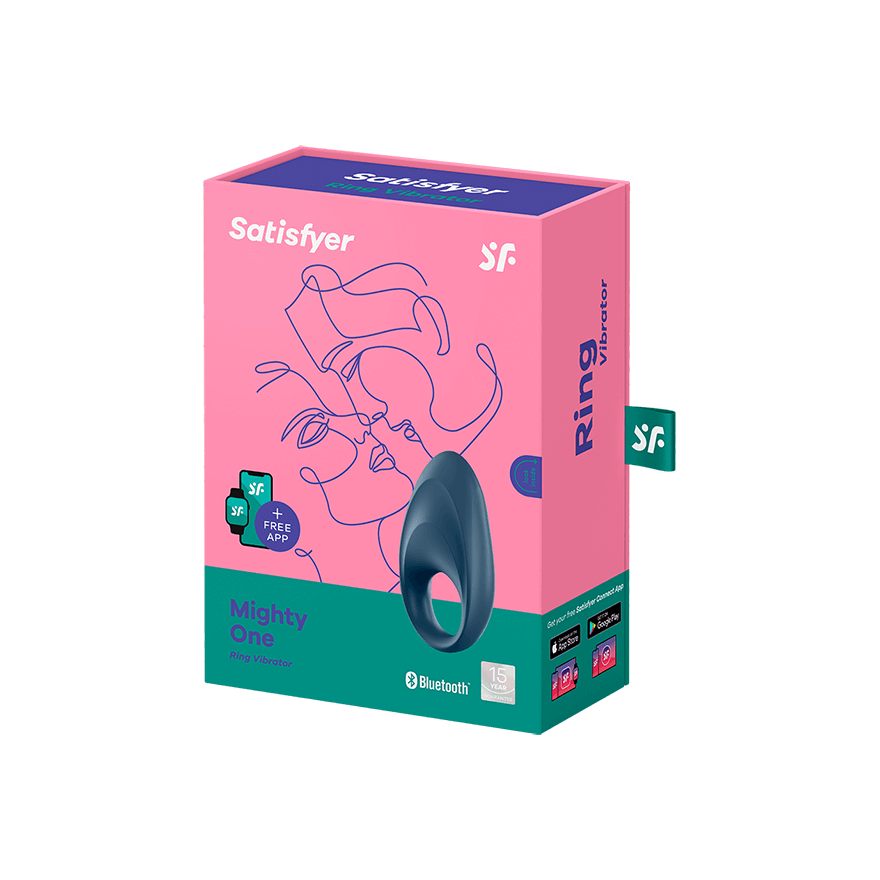 Satisfyer Mighty One Silicone Cock Ring For Couples Default Title > Sex Toys For Men > Love Ring Vibrators