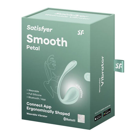 Satisfyer Smooth Petal - Mint Green Panty Vibrators