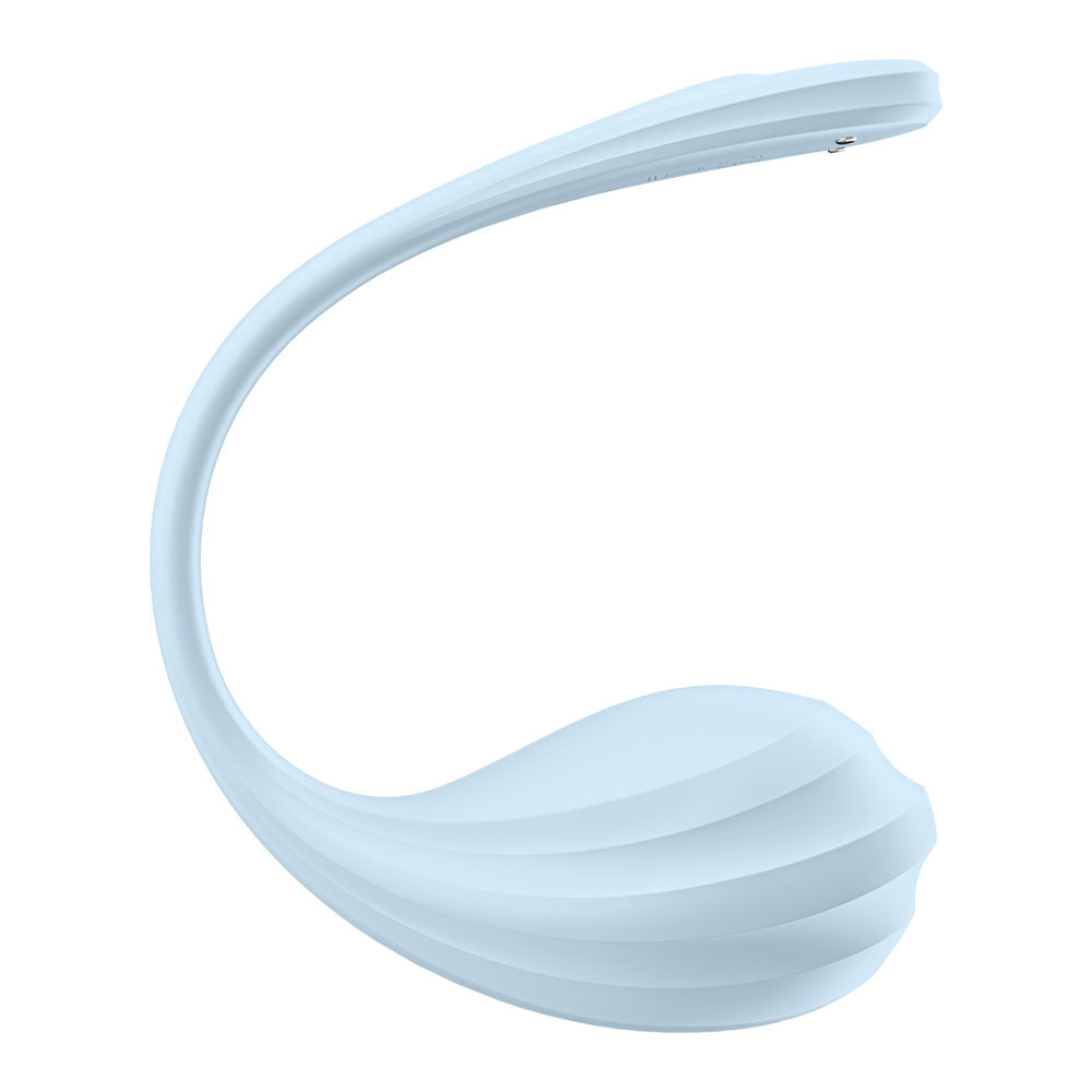 Satisfyer Smooth Petal (Blue) – Waterproof App-Controlled Wearable Vibrator > Sex Toys For Ladies > Panty Vibes