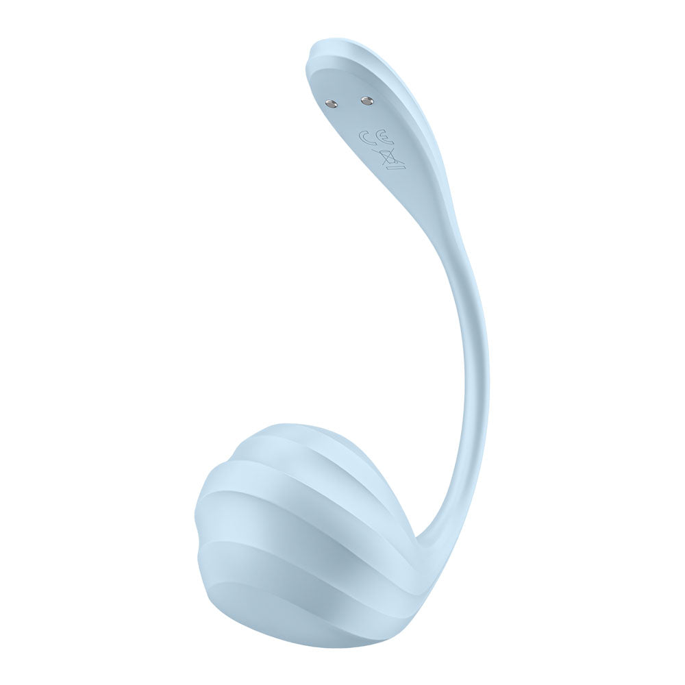 Satisfyer Smooth Petal (Blue) – Waterproof App-Controlled Wearable Vibrator > Sex Toys For Ladies > Panty Vibes