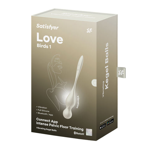 Satisfyer Love Birds 1 - White Kegel Trainer 73.8g > Sex Toys For Ladies > Kegel Exercise
