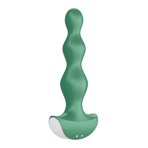 Satisfyer Lolli Plug 2 Green - Intimate Anal Toy 3.5 Inch Butt Plugs - Vibrating