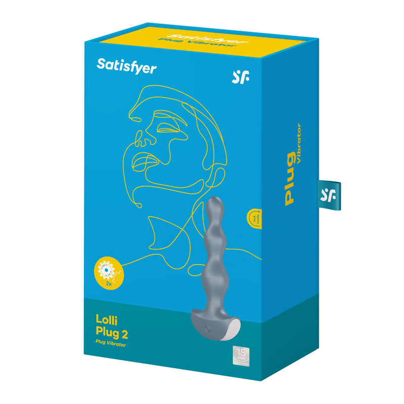 Satisfyer Lolli-Plug 2 – Vibrating Anal Beads with Three Progressive Beads and Dual Motors > Anal Range > Anal Beads