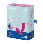 Satisfyer Top Secret Wearable Vibrator – App-Controlled Wearable Vibrator Pink > Sex Toys For Ladies > Panty Vibes