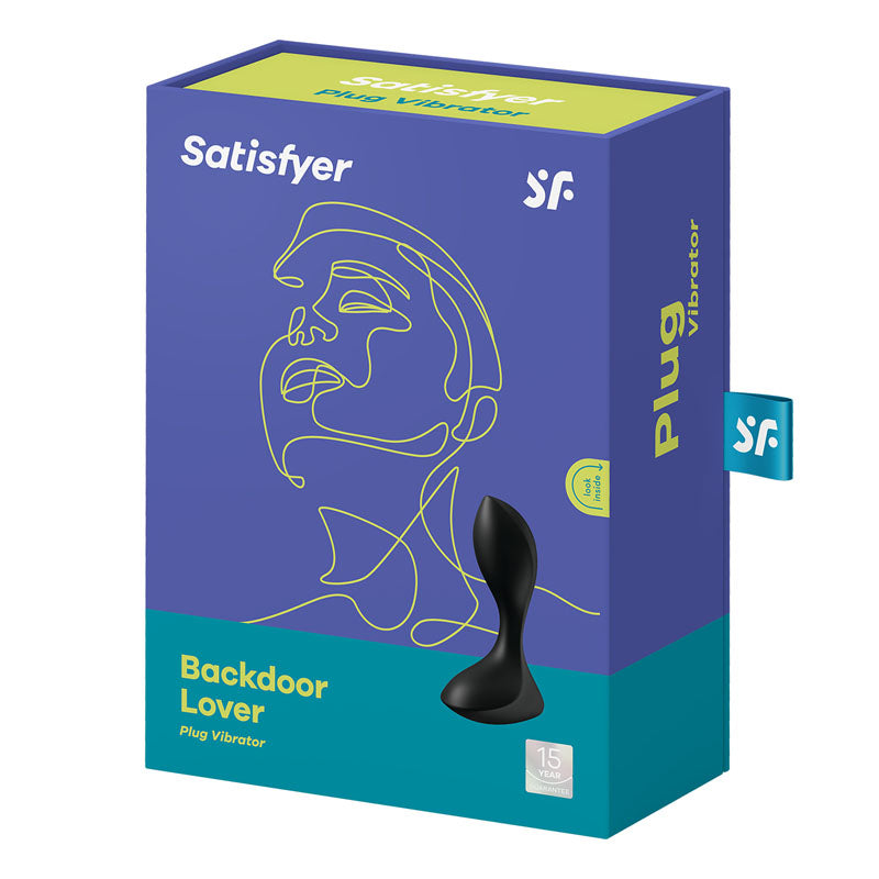Satisfyer Backdoor Lover – Elegant Anal Plug > Anal Range > Vibrating Butt Plugs