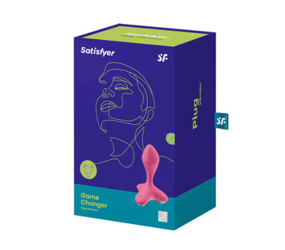 Satisfyer Game Changer Vibrating Anal Plug in Pink Default Title Butt Plugs - Vibrating