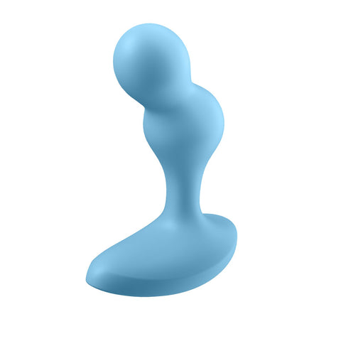 Satisfyer Deep Diver Vibrating Connect App Anal Plug Blue > Anal Range > Vibrating Butt Plugs
