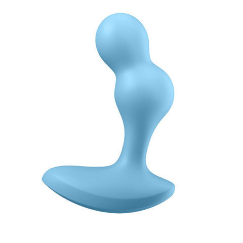 Satisfyer Deep Diver Vibrating Connect App Anal Plug Blue > Anal Range > Vibrating Butt Plugs