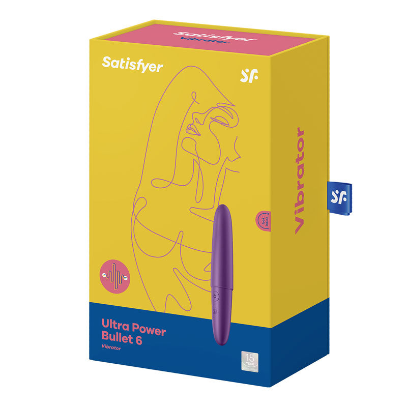 Satisfyer Ultra Power Bullet 6 – USB Rechargeable Compact Bullet Vibrator Secondary image