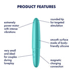 Satisfyer Ultra Power Bullet 6 Bullet Vibrator Blue