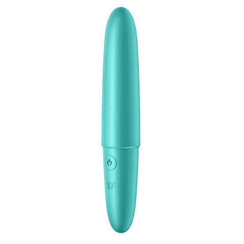 Satisfyer Ultra Power Bullet 6 Turquoise USB Rechargeable Bullet Vibrator BULLETS