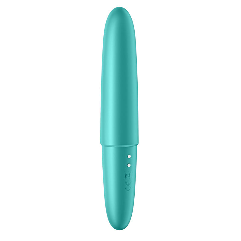 Satisfyer Ultra Power Bullet 6 Turquoise USB Rechargeable Bullet Vibrator BULLETS