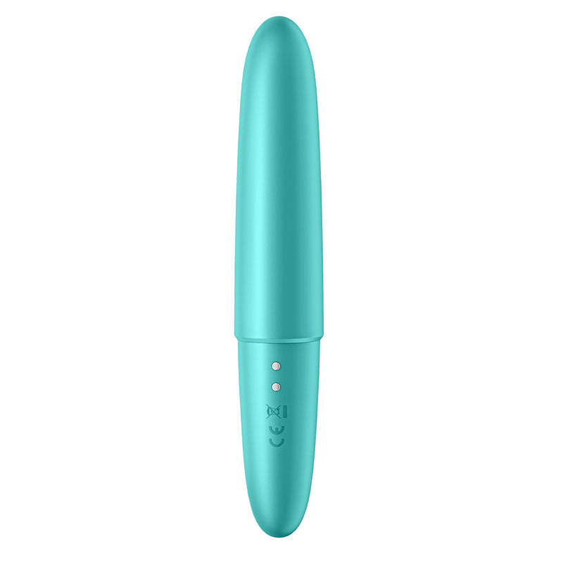 Satisfyer Ultra Power Bullet 6 Turquoise USB Rechargeable Bullet Vibrator BULLETS