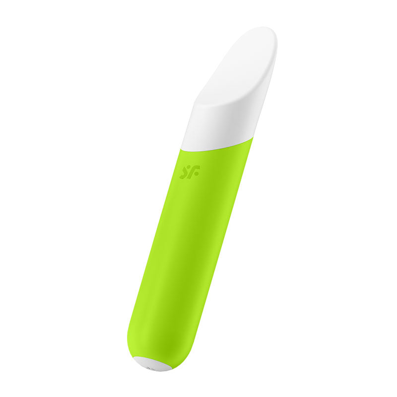 Satisfyer Ultra Power Bullet 7 – USB Rechargeable Silicone Bullet Vibrator Green > Vibrators > Mini Vibrators