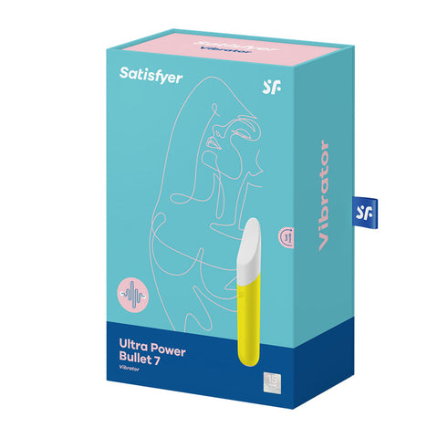 Satisfyer Ultra Power Bullet 7 Yellow 4.1 Inches Long BULLETS