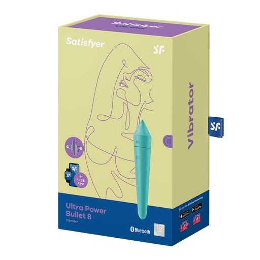 Satisfyer Ultra Power Bullet 8 Waterproof Rechargeable Vibrator > Vibrators > Mini Vibrators