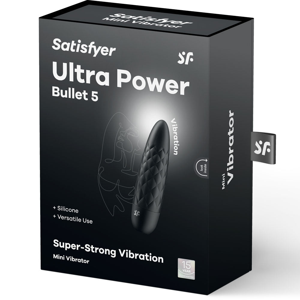 Satisfyer Ultra Power Bullet 5 – USB Rechargeable Silicone Bullet Vibrator Secondary image
